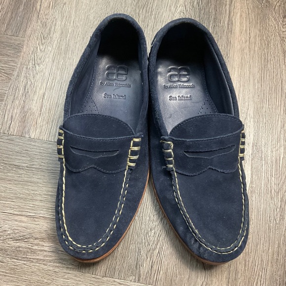 Allen Edmonds Sea Island Suede‎ Penny Loafer Driving Moccasins Mens 9 Classy main image 6